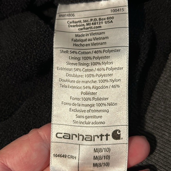 Carhartt zip up hoodie - Picture 6 of 8